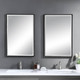 Callan Iron Vanity Mirror - Size: 77H x 51W x 4D (cm) - Mid-Century Modern style