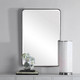 Aramis Silver Mirror - Size: 92H x 61W x 5D (cm) - Coastal style