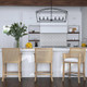 Encore Counter Stool - Natural - Size: 97H x 57W x 57D (cm) - Contemporary style
