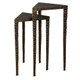 Samiria Triangular Accent Tables - S/2 - Sale on Boho Chic style Accent Tables