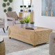 Rora Woven Coffee Table - Size: 41H x 122W x 71D (cm) - Coastal style