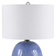 Westerly Blue Table Lamp - Size: 78H x 46W x 46D (cm)