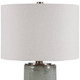 Callais Crackled Aqua Table Lamp - Discount Mid-Century Modern style Table Lamps