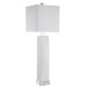 Bennett White Buffet Lamp Contemporary style Table Lamp Decor