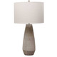 Volterra Taupe-Gray Table Lamp - Cairns, Darwin Mid-Century Modern style Table Lamps