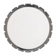 Dinner Plate - Machine - Silver