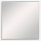 Alexo Gold Square Mirror Contemporary style Wall Mirror Decor