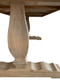 Paris Plain Trestle Dining Table 200cm - Weathered Oak - Melbourne, Sydney, Brisbane French Provincial style Dining Room furniture