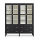 Kagu 4 Door Cabinet - Solid Timber Mid-Century Modern style Dining Room furniture
