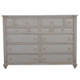 Soho Large Dresser - Size: 130H x 180W x 52D (cm) - Mediterranean style