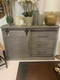 Sonoma Buffet With Sliding Door - Smokey Grey - Size: 167H x 158W x 43D (cm) - Barn Style style