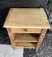 St James Single Shelf Bedside Table - Fruit Wood - Solid Timber French Provincial style Bedroom furniture