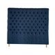Marquis Upholstered Queen Bedhead Tufted - Blue Navy Linen Bedroom Furniture - HL007-153-F10