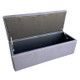 Marquis Upholstered Bed Chest Small/Tufted - Charcoal Linen - Hobart, Launceston, Perth Hamptons style Bedroom furniture