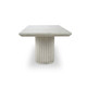 Portobello Rectangular Dining Table 240cm - Size: 76H x 244W x 102D (cm)