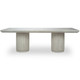Portobello Rectangular Dining Table 240cm - Size: 76H x 244W x 102D (cm)