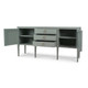 Westminster Concave Linen Wrapped Sideboard - Any Colour - 76614