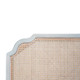 Marisol Bed w/ Rattan Queen - Hobart, Launceston, Perth Mid-Century Modern style Bedroom furniture