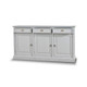 Hudson 3 Door Sideboard - Size: 110H x 197W x 43D (cm) - Hamptons style