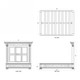 Charleston Queen Bed - Batavia Black - Solid Timber French Provincial style Bedroom furniture