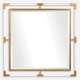 Balkan Golden Square Mirror Contemporary style Wall Mirror Decor Balkan Golden Square Mirror Contemporary style Wall Mirror Decor