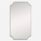 Lennox Brass Scalloped Corner Mirror Traditional style Wall Mirror Decor Lennox Brass Scalloped Corner Mirror Traditional style Wall Mirror Decor