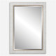Cape Whitewashed Rattan Mirror Coastal style Wall Mirror Decor