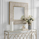 Wharton Whitewashed Square Mirror - Hobart, Launceston, Perth delivery