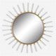 Oracle Round Starburst Mirror Contemporary style  Decor