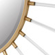 Oracle Round Starburst Mirror - Sale on Contemporary style Wall Mirrors
