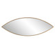 Ellipse Gold Mirror - Sale on Mid-Century Modern style Wall Mirrors
