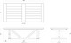 Hamptons X-Base Dining Table 270cm - French Provincial style Dining Room furniture