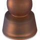 Cassiopeia Butter Rum Glass Candleholders - S/3 - Australia wide delivery