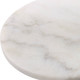 Puritan White Marble Drink Table - Hobart, Launceston, Perth delivery