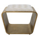 Hoop Small Gold Bench Mid-Century Modern style Bench Decor