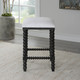 Pryce Black Backless Counter Stool - Melbourne, Sydney, Brisbane delivery