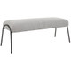 Jacobsen Modern Gray Bench - Hobart, Launceston, Perth delivery