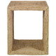 Rora Coastal Woven Side Table Coastal style Accent Table Decor