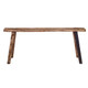 Paddock Rustic Bench Coastal style Accent Chair Decor