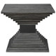 Andes Wooden Geometric Accent Table Geometric style Accent Table Decor