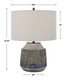 Neolithic Blue-Gray Table Lamp - Australia wide delivery