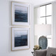 Rising Blue Abstract Framed Prints - Set/2 - Melbourne, Sydney, Brisbane delivery
