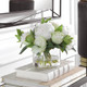 Garden Peony Bouquet - Size: 20H x 26W x 26D (cm) - Contemporary style