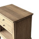 Marie Open Bedside Table - Weathered Oak - Sale on Hamptons style Bedroom furniture