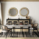 Wooster  Extension Dining Table 215-325cm - Off White - Melbourne, Sydney, Brisbane Craftsman style Dining Room furniture