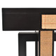 Belgravia Desk w/ Rattan - Batavia Black / Rattan Natural - Discount Contemporary style Office & Study furniture