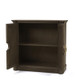 Pimlico 2 Door Sideboard - Black Wash / Rattan Black Wash - Sale on Art Deco style Dining Room furniture