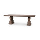Boscombe Rectangular Dining Table 240cm - Size: 76H x 244W x 102D (cm) - Mid-Century style Dining Room furniture