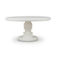 Bilbao Round Dining Table 150cm - Size: 76H x 152W x 152D (cm) - Mid-Century Modern style