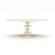 Milano Round Dining Table 180cm - Size: 76H x 183W x 183D (cm) - Mediterranean style